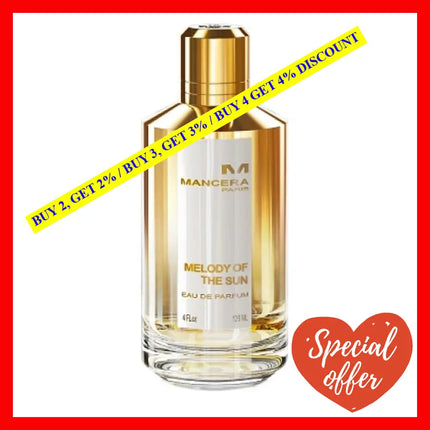 Mancera Melody Of The Sun 4.0Oz-120Ml Edp Spray
