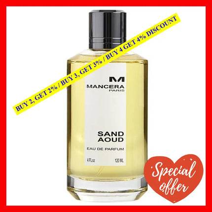 Mancera Sand Aoud Perfume 4.0Oz120Ml Eau De Parfum Spray