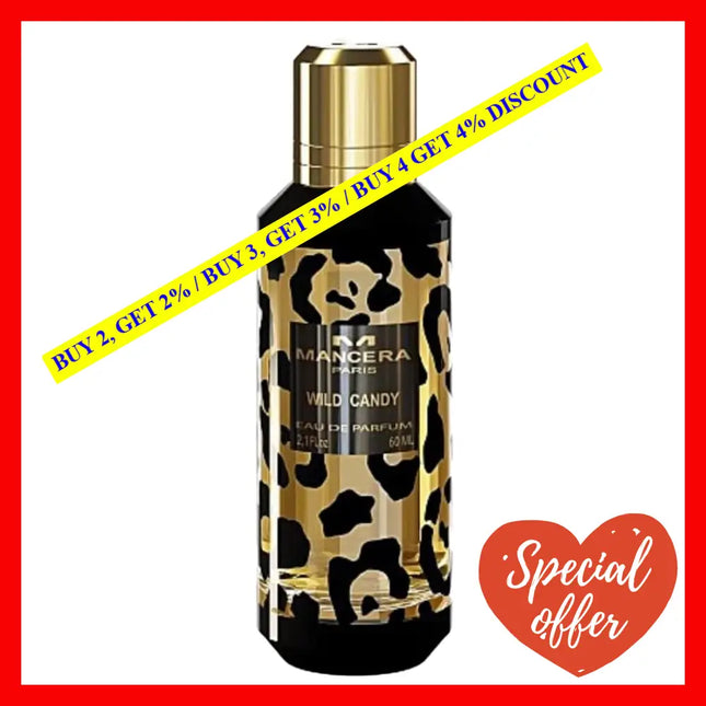 Mancera Wild Candy 2Oz - 60Ml Eau De Parfum For Men And Women