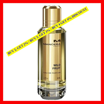 Mancera Wild Fruits Perfume 2Oz-60Ml Eau De Parfum For Men And Women