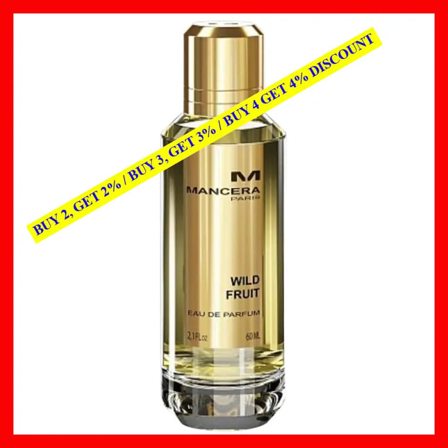 Mancera Wild Fruits Perfume 2Oz-60Ml Eau De Parfum For Men And Women