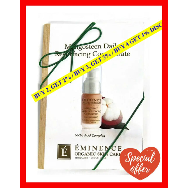 Mangosteen Daily Resurfacing Concentrate By Eminence For Unisex - 1.2 Oz Treatment