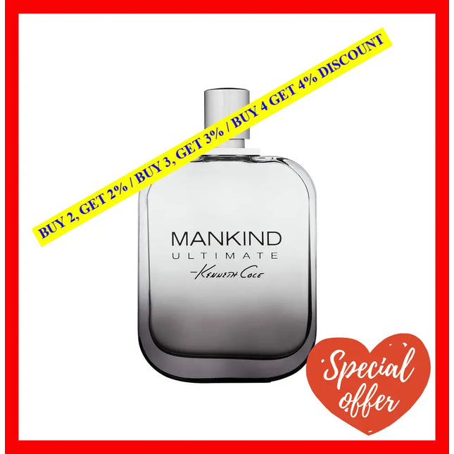 Mankind Ultimate By Kenneth Cole For Men - 6.7 Oz Edt Spray