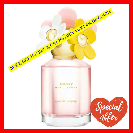 Marc Jacobs Daisy Eau So Fresh For Women 1.0Oz - 30Ml De Toilette Spray
