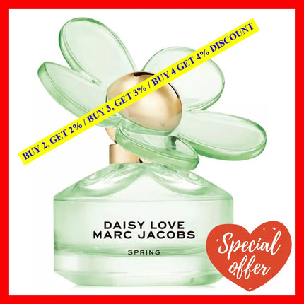 Marc Jacobs Daisy Love Spring Eau De Toilette Spray 1.7Oz - 50Ml
