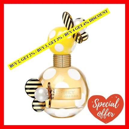 Marc Jacobs Honey By For Women - 3.4 Oz Edp Spray