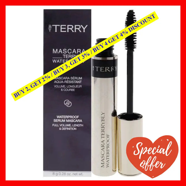 Mascara Terrybly Waterproof - 1 Black By By Terry For Women 0.28 Oz