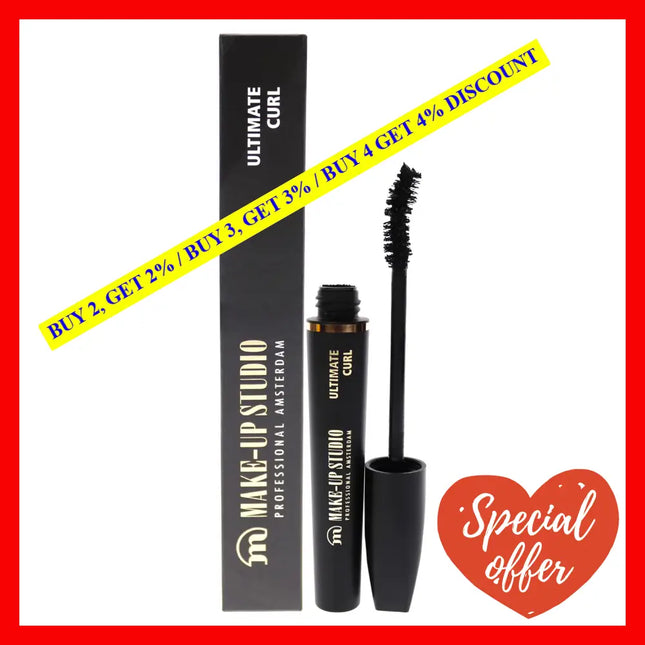 Mascara Ultimate Curl By Make-Up Studio For Women - 0.27 Oz