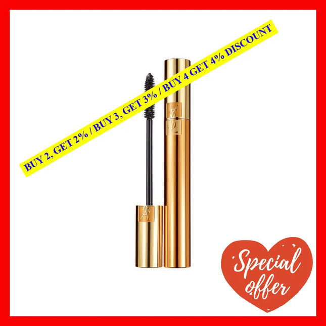Mascara Volume Effet Faux Cils Luxurious - 1 High Density Black By Yves Saint Laurent For Women 0.2
