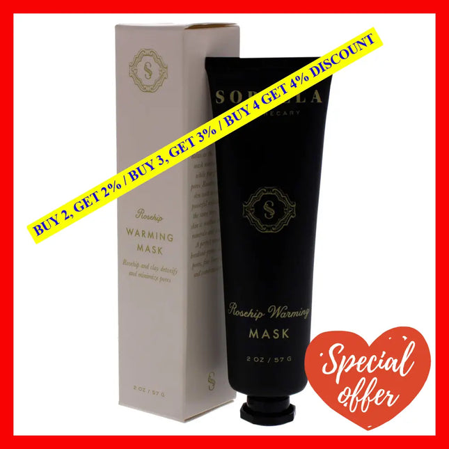 Mask - Rosehip Warming By Sorella For Unisex 2 Oz