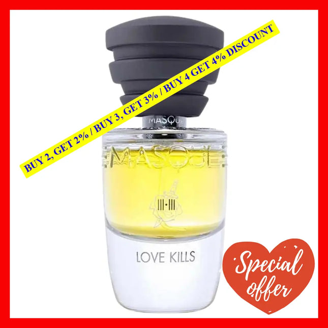 Masque Milano Love Kills (Tester) 1.18 Oz / 35 Ml Edp Spray Tester
