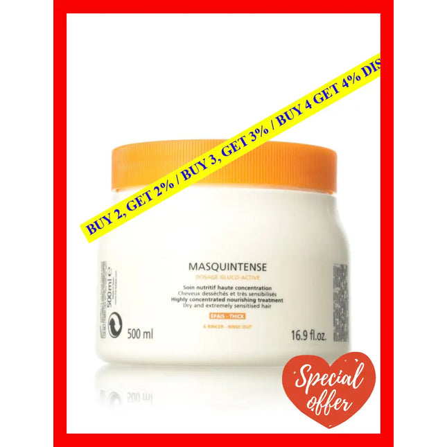 Masquintense Thick By Kerastase For Unisex - 16.7 Oz Hair Mask