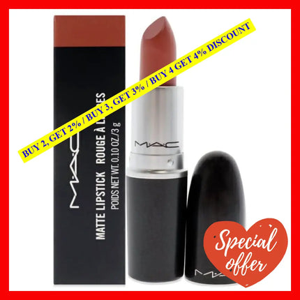 Matte Lipstick - 606 Kinda Sexy By Mac For Women 0.1 Oz