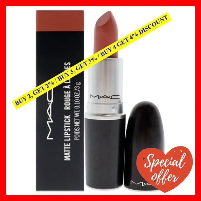 Matte Lipstick - 606 Kinda Sexy By Mac For Women 0.1 Oz