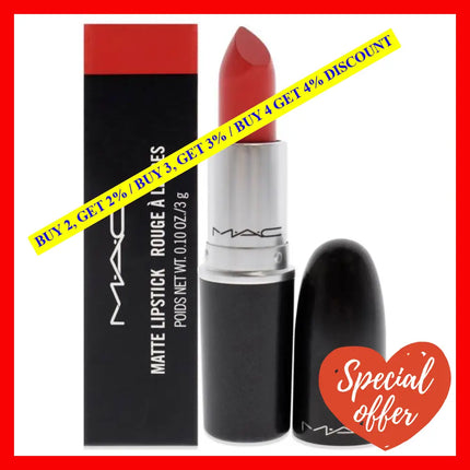 Matte Lipstick - 628 Tropic Tonic By Mac For Women 0.1 Oz