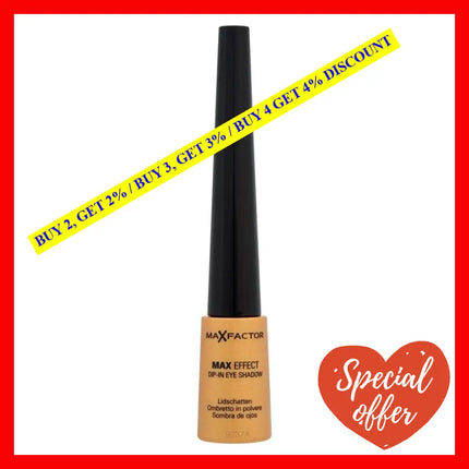 Max Effect Dip-In Eyeshadow - 01 Ibiza Sunrise By Factor For Women 1 G