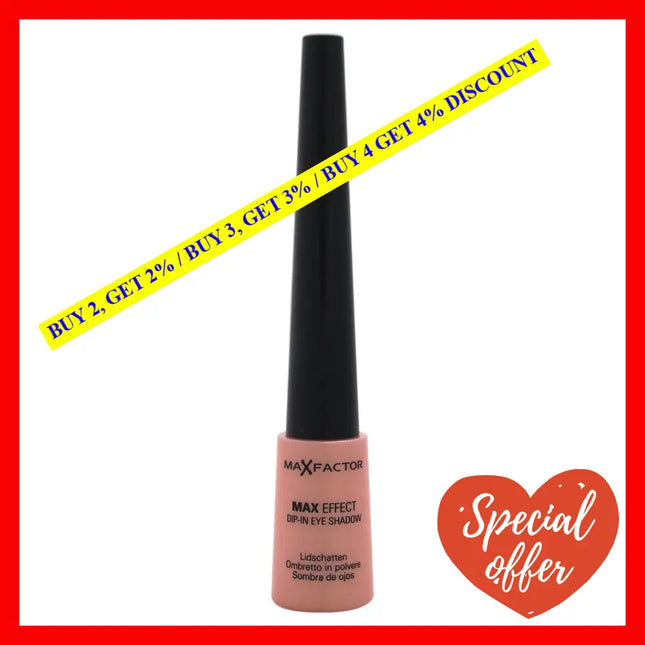 Max Effect Dip-In Eyeshadow - # 03 Posh Pink By Factor For Women 1 G