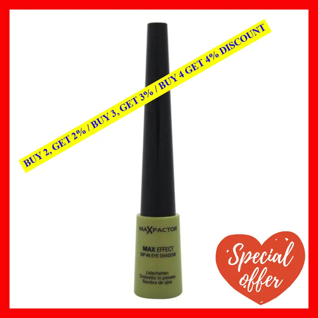 Max Effect Dip-In Eyeshadow - 06 Party Lime By Factor For Women 1 G
