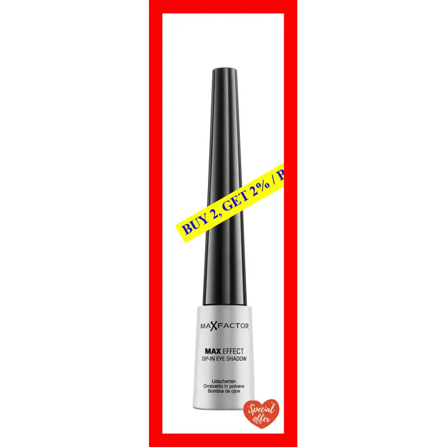 Max Effect Dip-In Eyeshadow - # 10 Silver Lounge By Factor For Women 1 G