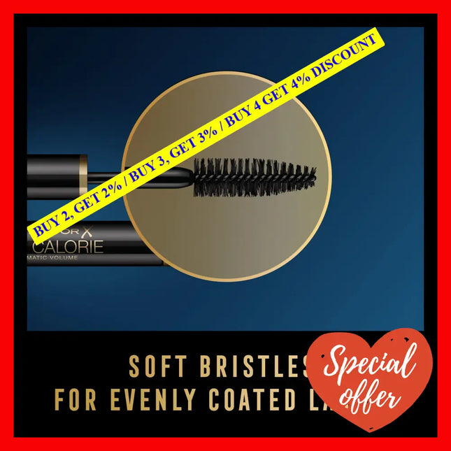 Max Factor 2000 Calorie Dramatic Volume Mascara Black 9Ml