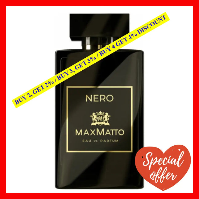 Maxmatto Nero Eau De Parfum Spray 3.4Oz - 100Ml