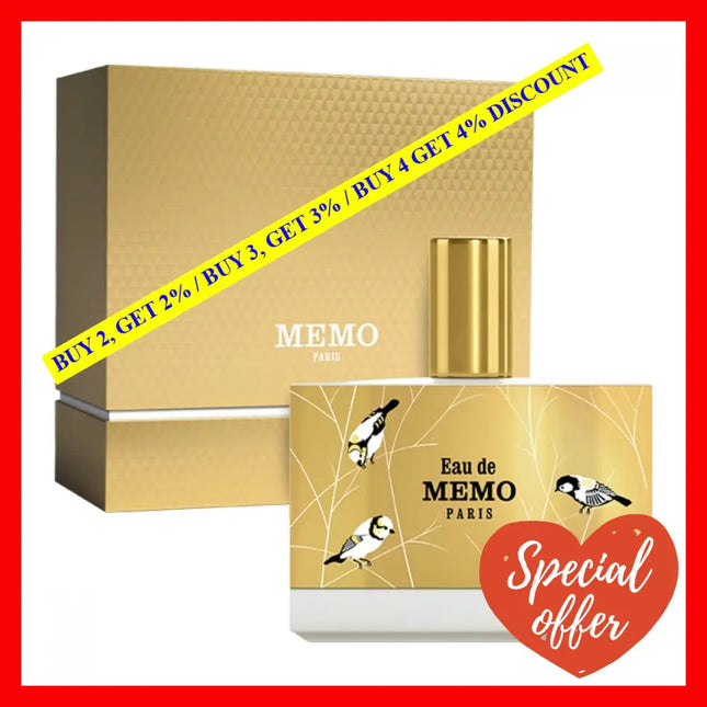 Memo Paris Eau De Perfume De Parfum Spray Ml Unisex 3.4 Oz / 100