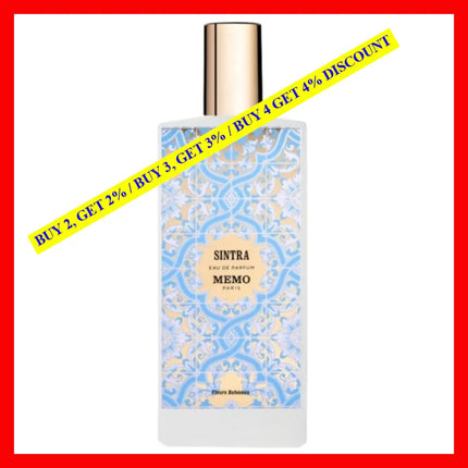 Memo Paris Sintra Perfume Eau De Parfum 2.5 Oz / 75 Ml