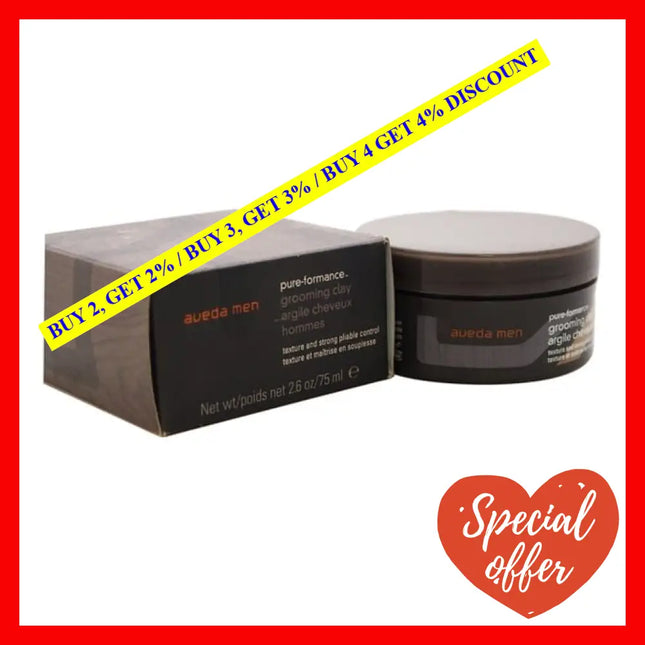 Men Pure Formance Grooming Clay By Aveda For - 2.6 Oz