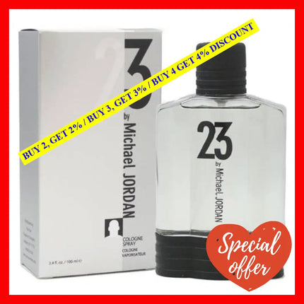 Michael Jordan 23 By For Men - 3.4 Oz Cologne Spray