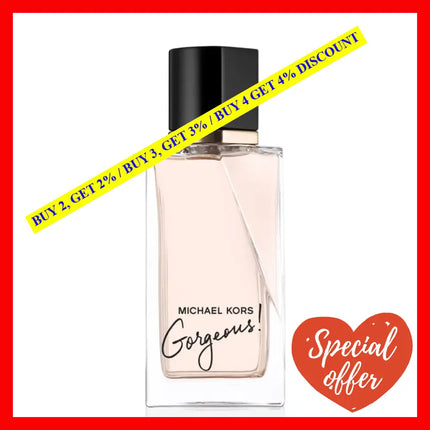 Michael Kors Gorgeous Eau De Parfum Spray 1.7Oz - 50Ml