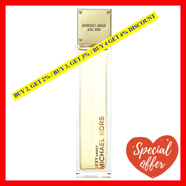 Michael Kors Sexy Amber For Women Eau De Parfum Ml Spray 3.4 Oz / 100