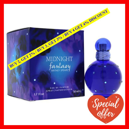 Midnight Fantasy By Britney Spears For Women - 1.7 Oz Edp Spray
