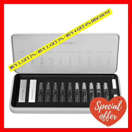 Mind Games Fragrance Leather Discovery Set 10 X 7.5Ml