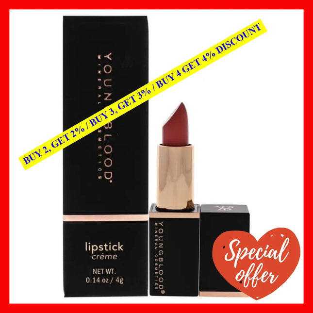 Mineral Creme Lipstick - Cedar By Youngblood For Women 0.14 Oz
