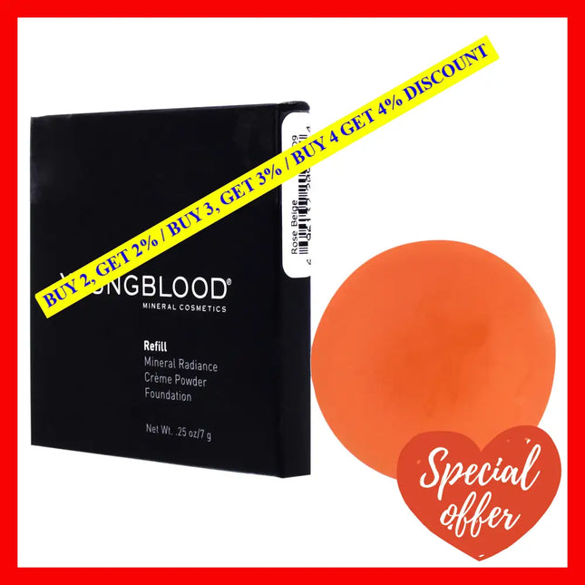 Mineral Radiance Creme Powder Foundation - Rose Beige By Youngblood For Women 0.25 Oz