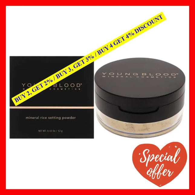 Mineral Rice Setting Powder - Dark By Youngblood For Women 0.42 Oz