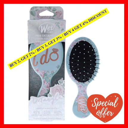 Mini Detangler Bridal Brush - I Do By Wet For Women 1 Pc Hair