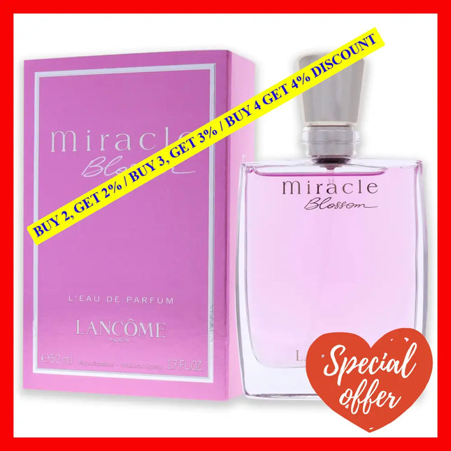 Miracle Blossom By Lancome For Women - 1.7 Oz Edp Spray