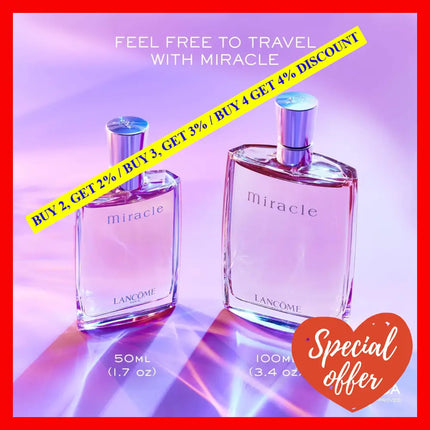 Miracle By Lancome For Women - 1.7 Oz Edp Spray