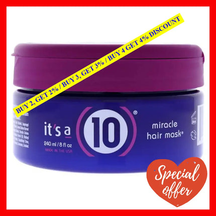 Miracle Hair Mask By Its A 10 For Unisex - 8 Oz