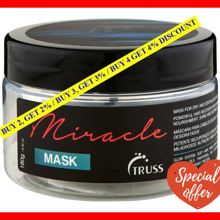Miracle Mask By Truss For Unisex - 6.35 Oz Masque