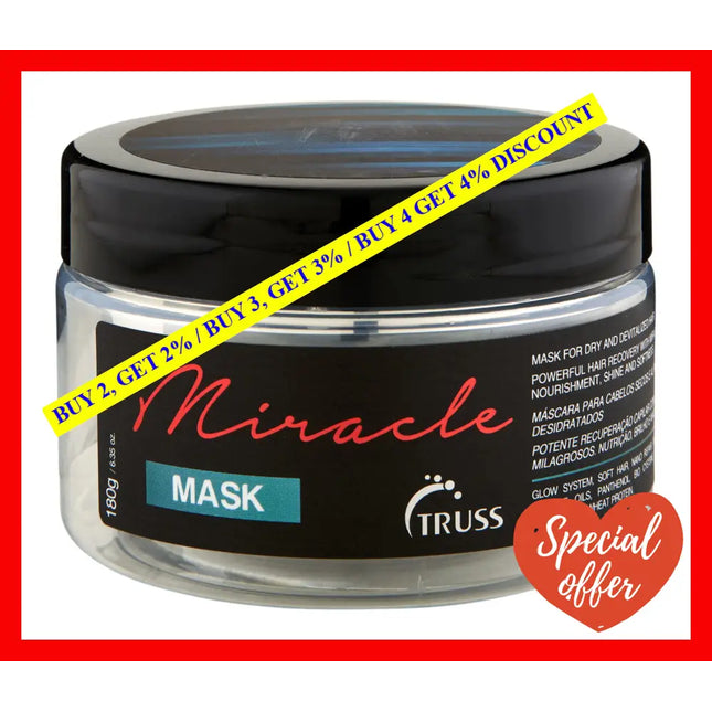 Miracle Mask By Truss For Unisex - 6.35 Oz Masque