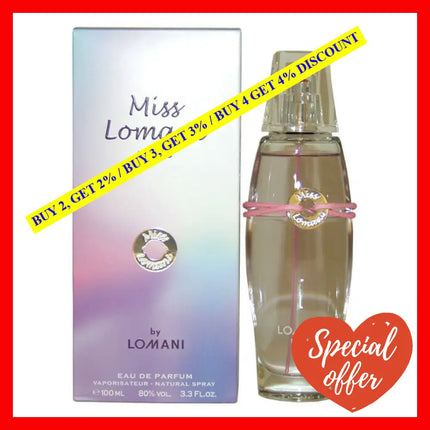 Miss Lomani By For Women - 3.4 Oz Edp Spray