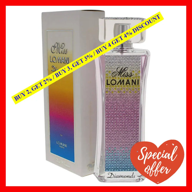 Miss Lomani Diamonds By For Women - 3.3 Oz Edp Spray