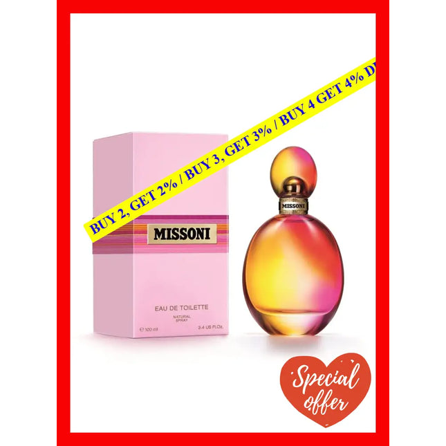 Missoni By For Women - 3.4 Oz Edt Spray