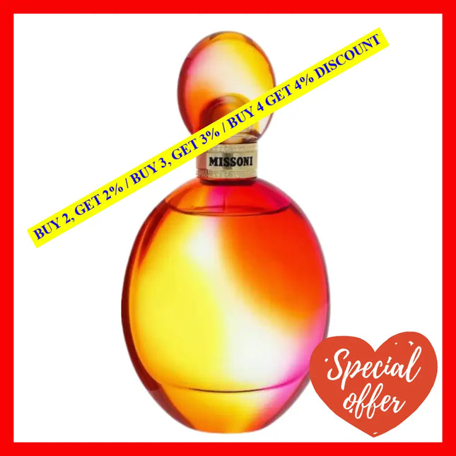 Missoni By For Women Edt - 3.4 Oz Edt Spray Oz / 100 Ml