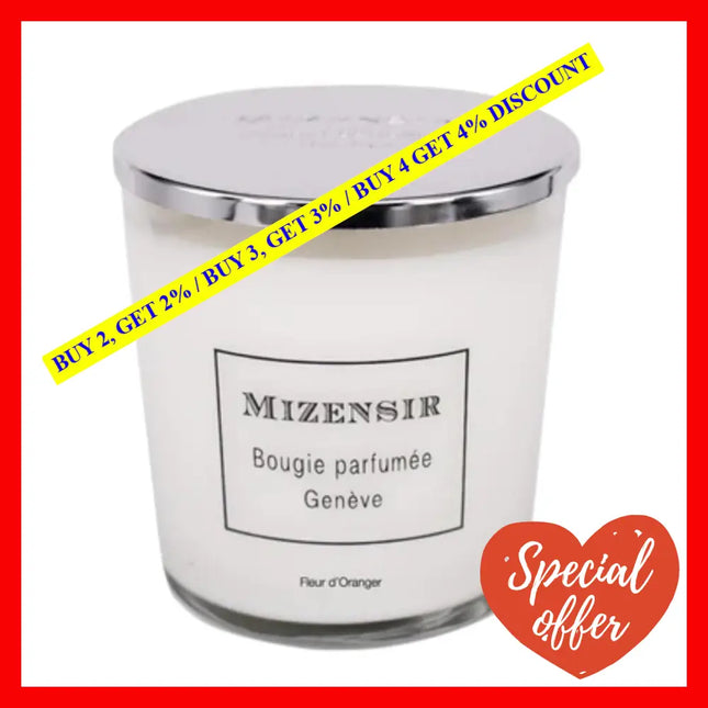 Mizensir Fleur D Oranger Scented Candle 230G 230G-8.1Oz