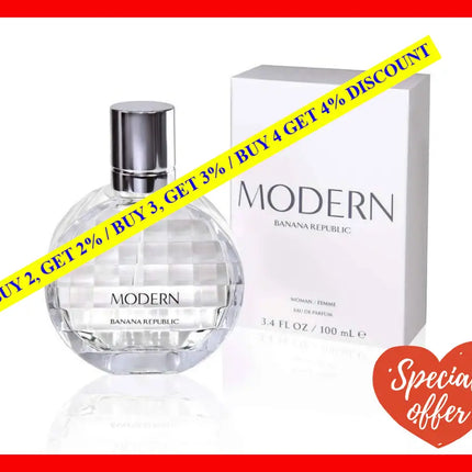 Modern By Banana Republic For Women - 3.4 Oz Edp Spray