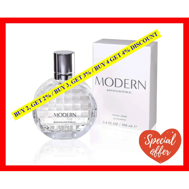 Modern By Banana Republic For Women - 3.4 Oz Edp Spray