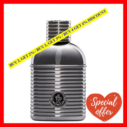 Moncler Pour Homme 2.0 Oz - 60Ml Eau De Parfum